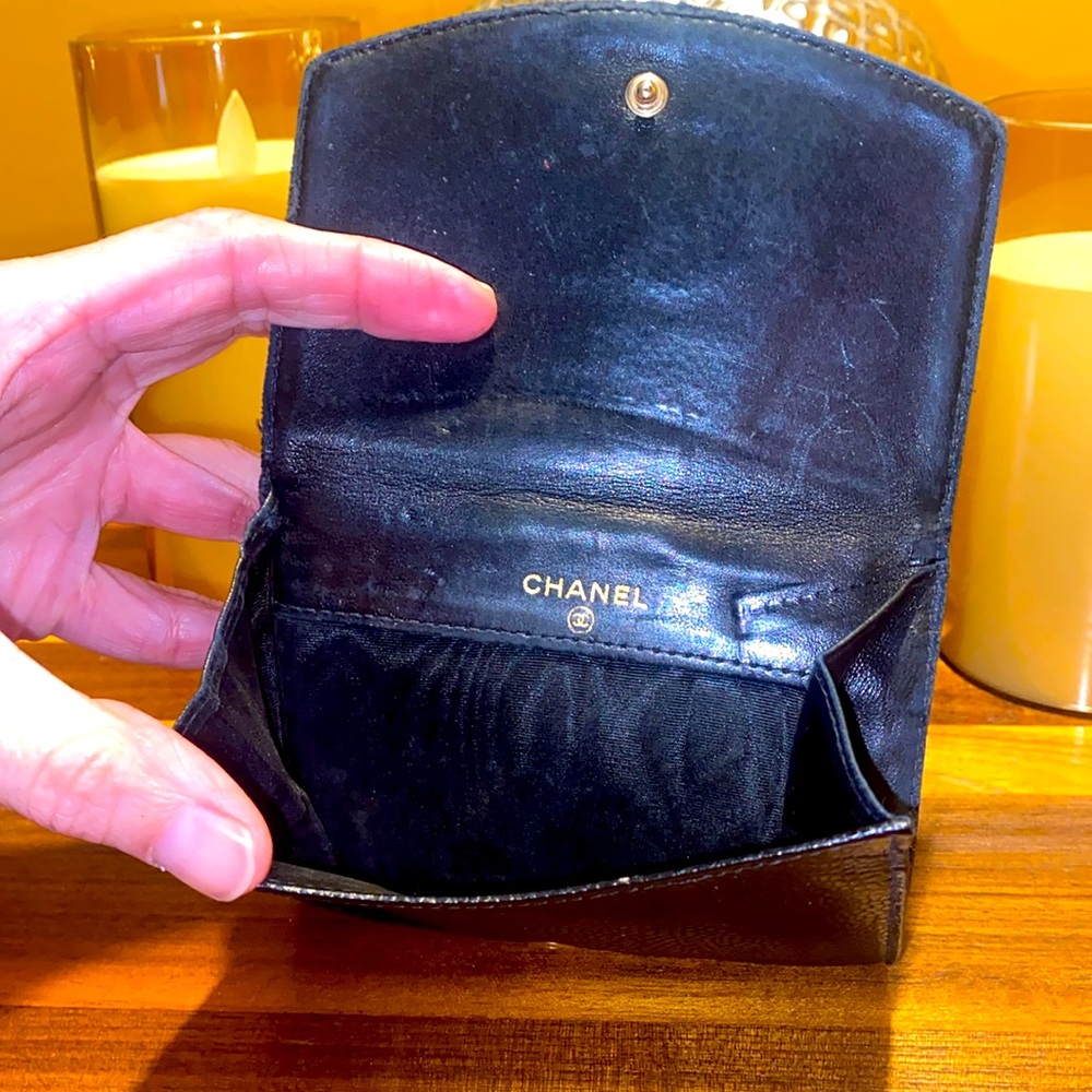 Rehab Chanel Black Caviar Wallet - Picture 11 of 12